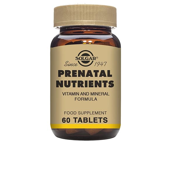 SOLGAR PRENATAL NUTRIENTS 60 tablets