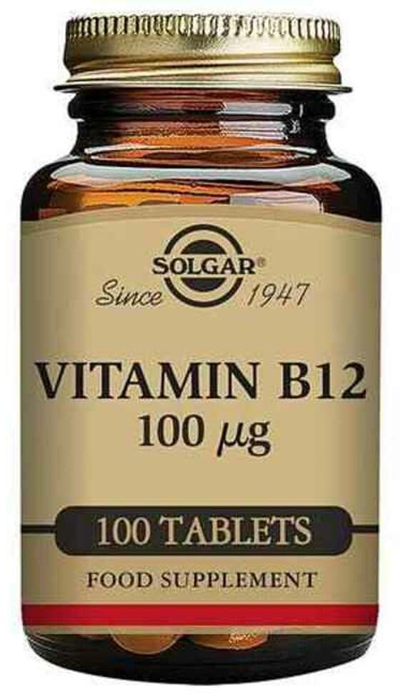 Vitamin B12 Solgar E3180 Cyanocobalamin (100 uds)