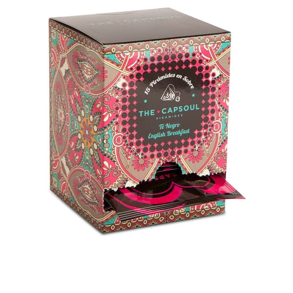 THE CAPSOUL ENSOBRATED PYRAMIDS #black tea english breakfast 15 u