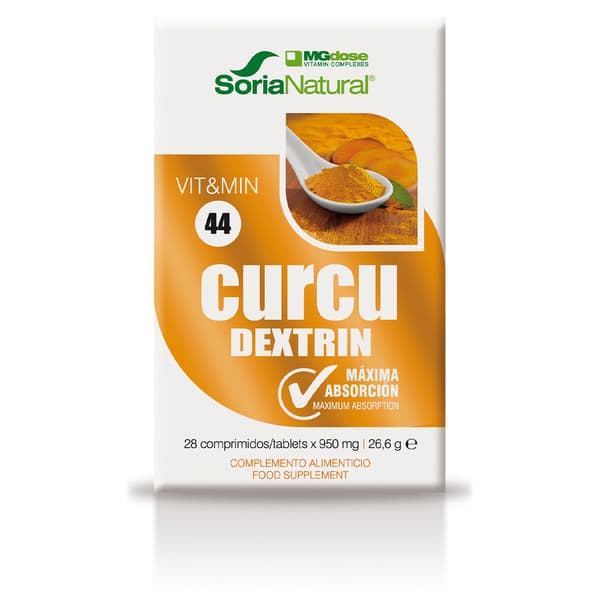 SORIA NATURAL VIT & MIN 44 curcu dextrin 950 mg 28 tablets