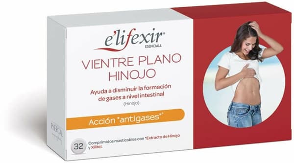 Digestive supplement Elifexir Vientre Plano 32 Units
