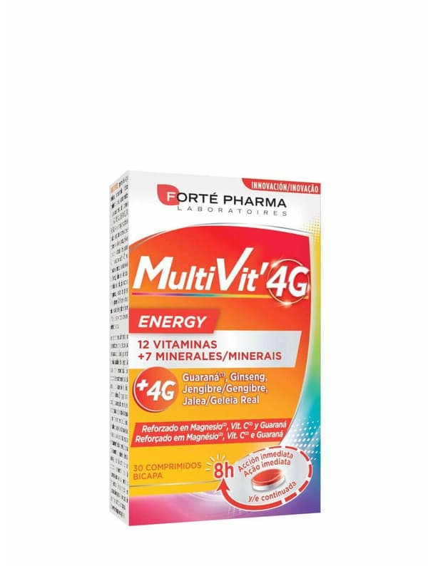 Food Supplement Forté Pharma Multivit 4G 30 Units