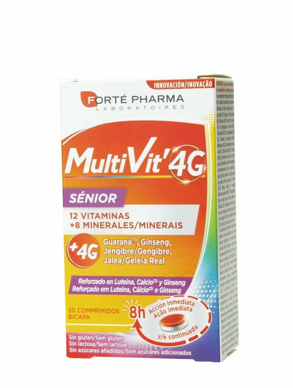 Food Supplement Forté Pharma Multivit 4G 30 Units