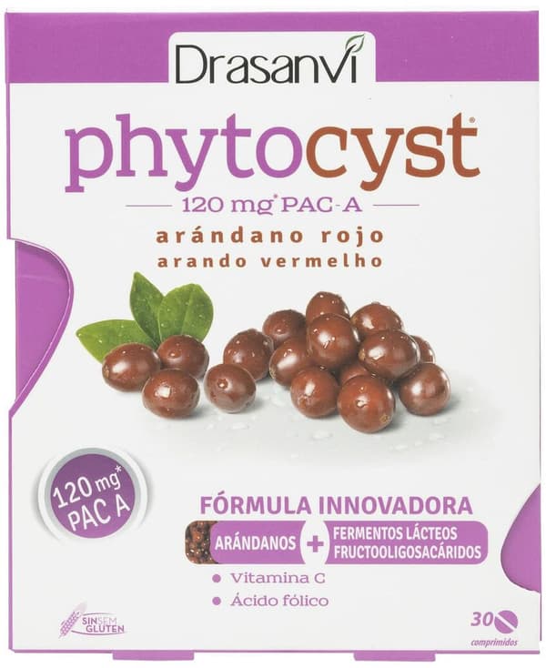 Food Supplement Drasanvi Phytocyst Cranberry 30 Units