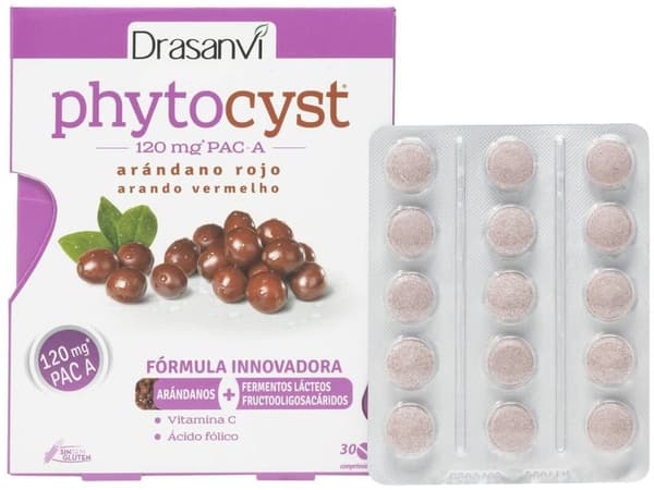 Food Supplement Drasanvi Phytocyst Cranberry 30 Units