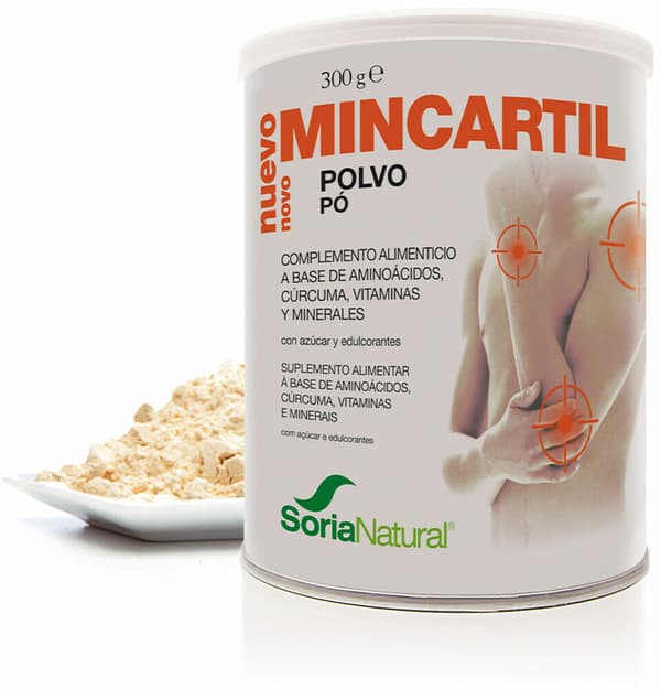 Tablets Soria Natural MINCARTIL 300 g
