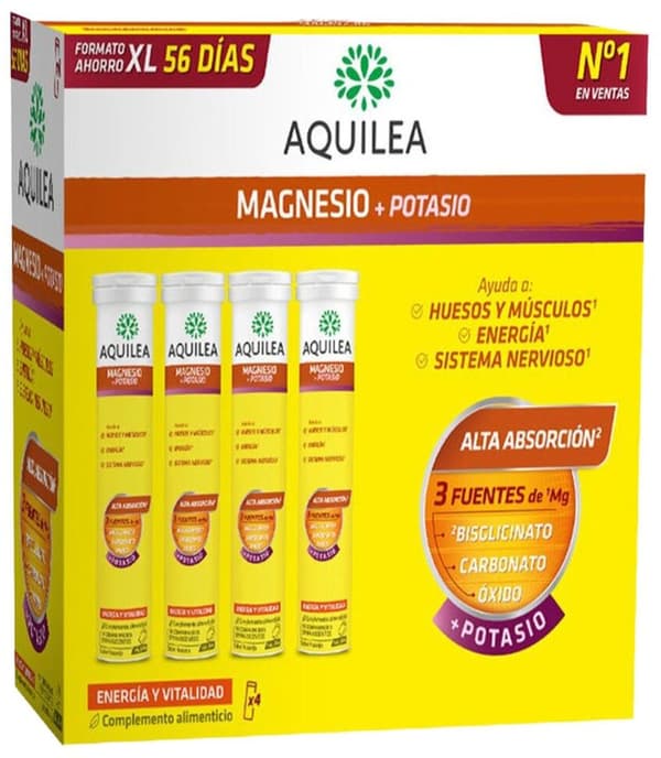 Magnesium Aquilea Aquilea Potassium 56 Units