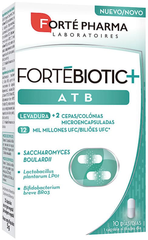 Forté Pharma Fortebiotic+ ATB 10 Capsules