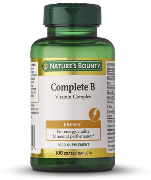 Nature’s Bounty B-Complex 100 Coated Capsules