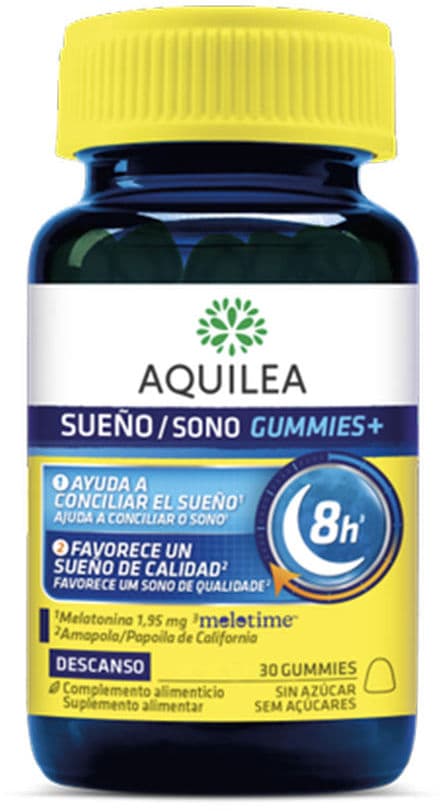 Aquilea Sueño Gummies Without Sugar Blueberries 30 u