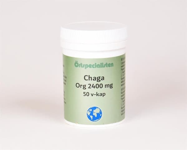 Örtspecialisten Chaga 2400mg 50 cellulosakapslar
