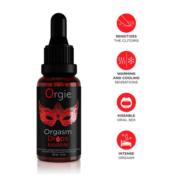Orgie - Orgasm Drops - Kissable 30 ml