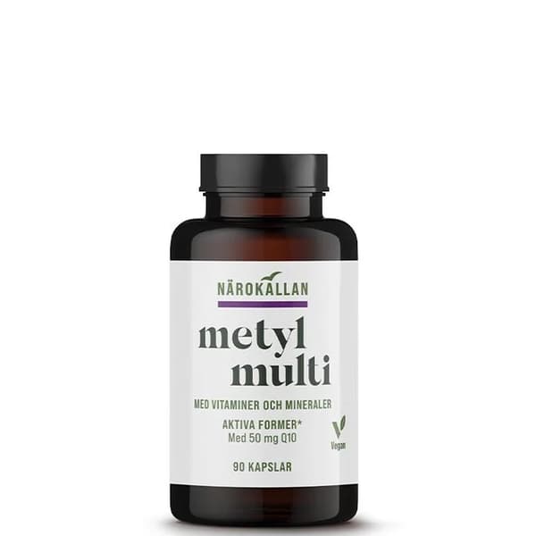 Metyl Multivitamin 90 kapslar Närokällan