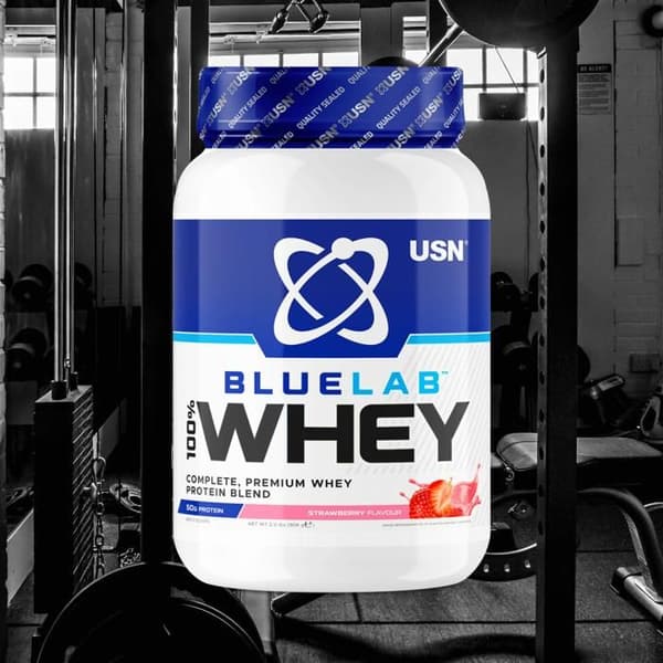 Blue Lab Whey 908g Strawberry USN Protein