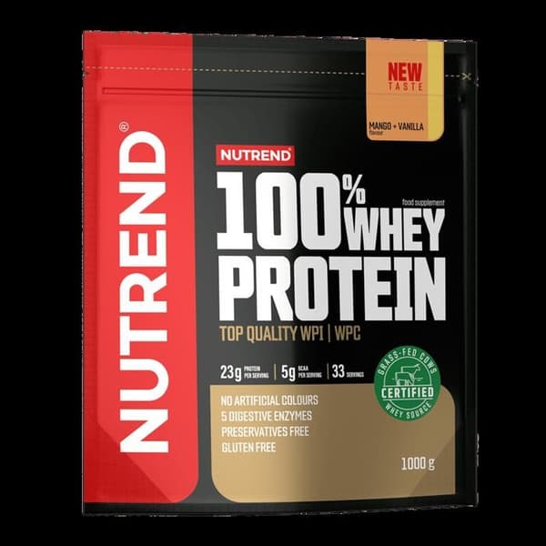 100% vassleprotein 1000g (vanilj)
