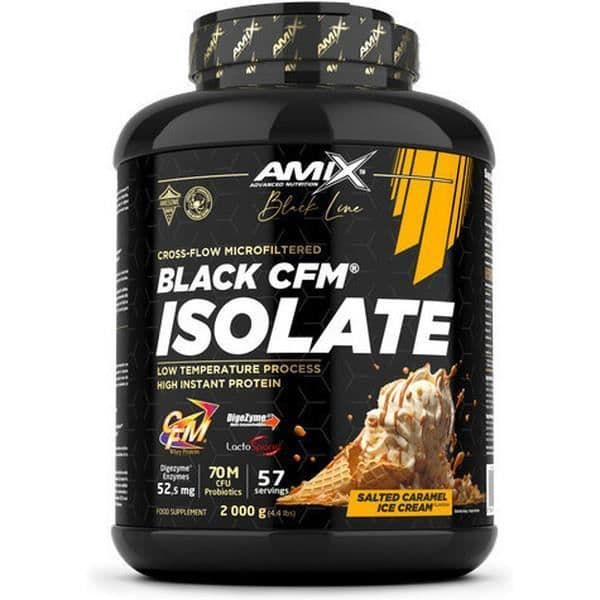 Amix Black Line Cfm Isolate 2 Kg Smak Karamell Saltad