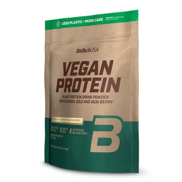 BioTech USA veganska proteiner - Veganskt protein - Vaniljkaka 2000g