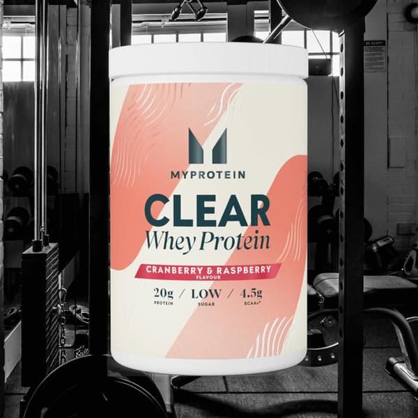 Clear whey MyProtein - Clear Whey Isolate - Tranbär-Raspberry 500g