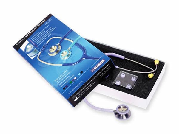 GIMA CLASSIC DUAL HEAD STETHOSKOP, Stetoskop för intern medicin, orgelblomma