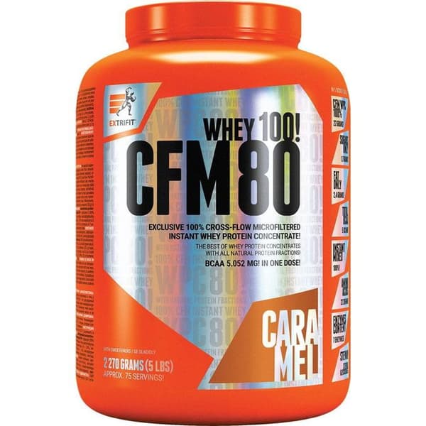 Extrifit CFM Instant Whey 80, 2270g, karamell