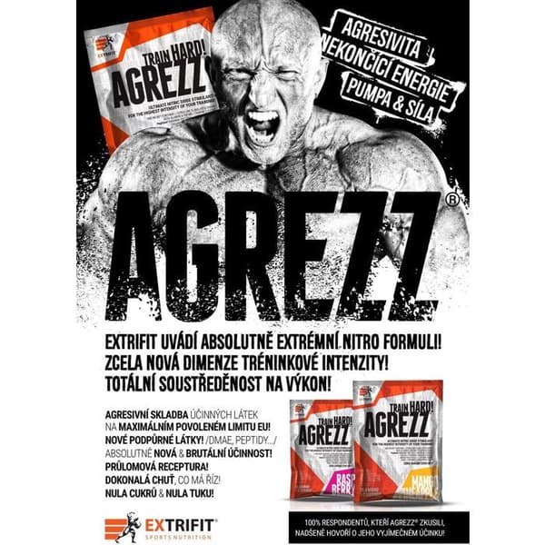 Extrifit Agrezz 20 x 20,8 g apelsin