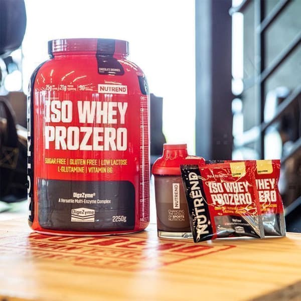 Nutrend ISO Whey Prozero, 2250 g, chokladbrownies
