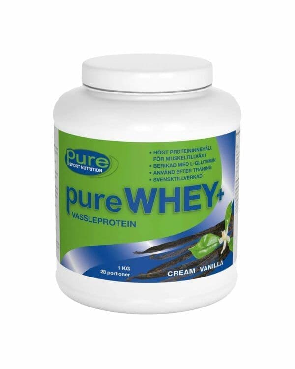 pure WHEY+ 2,5kg Cream Vanilla