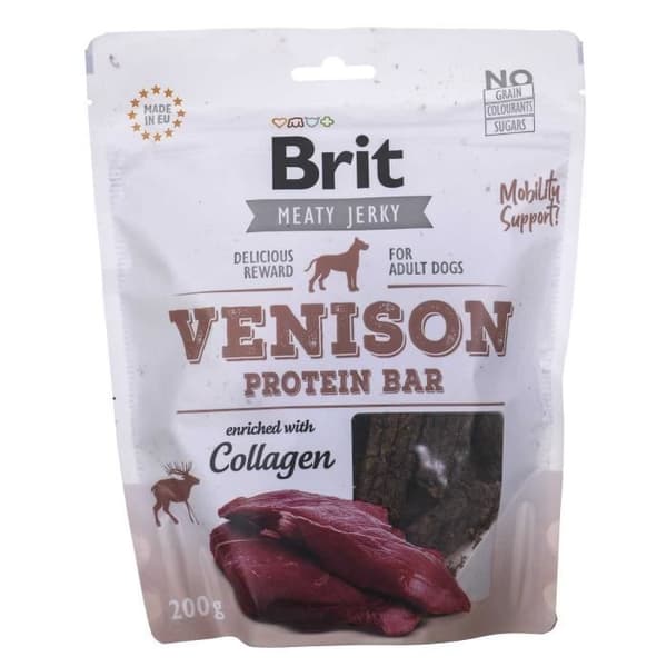 BRIT JERKY VENISON PROTEINBAR