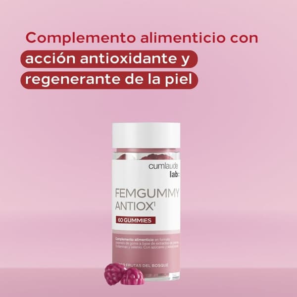 Kosttillskott Cumlaude Lab FEMGUMMY ANTIOX 60 antal