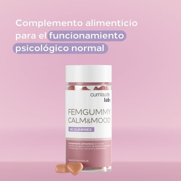 Kosttillskott Cumlaude Lab FEMGUMMY CALM & MOOD 60 antal