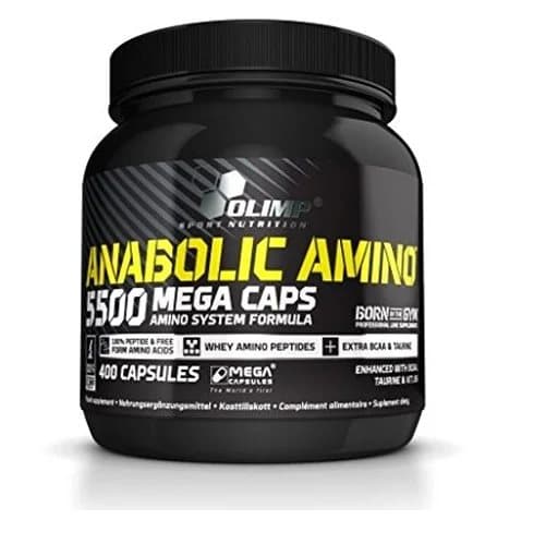 Olimp Anabolic Amino 5500 Mega Caps – 400 kapsler