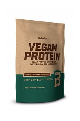BioTechUSA Vegansk Protein 500 g – Skovbær