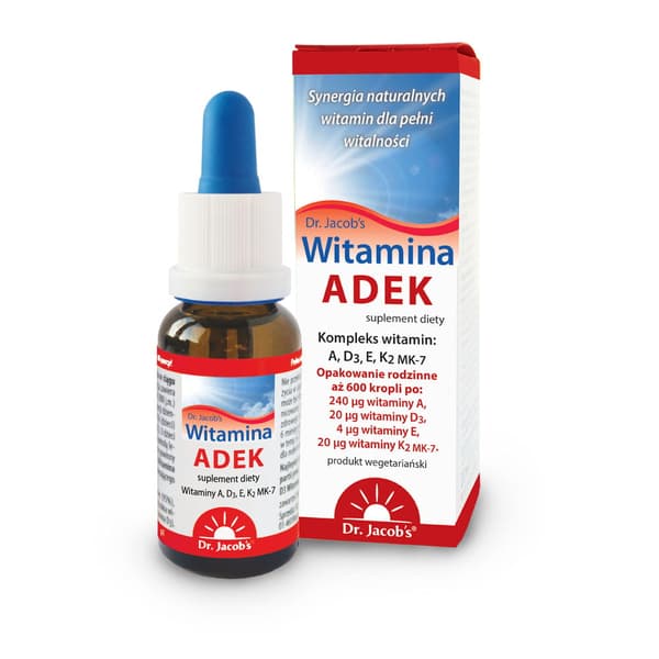 ADEK-vitamiini 20 ml - Dr. Jacob's