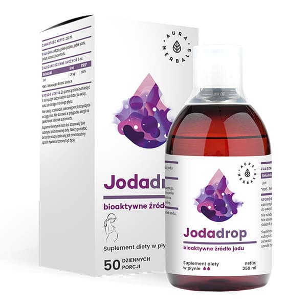 Jodadrop bioaktiv kilde til jod 250ml - AURA