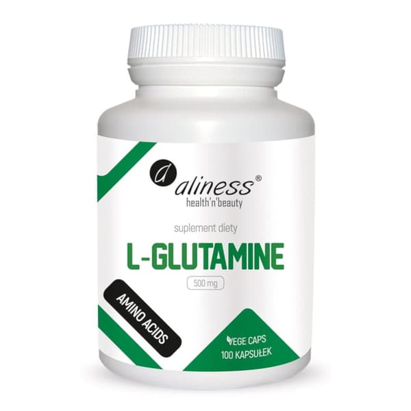 L-Glutamin 500 mg 100 kapsler