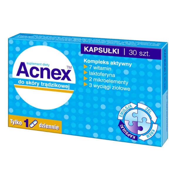 ACNEX kapsler 30 stk.