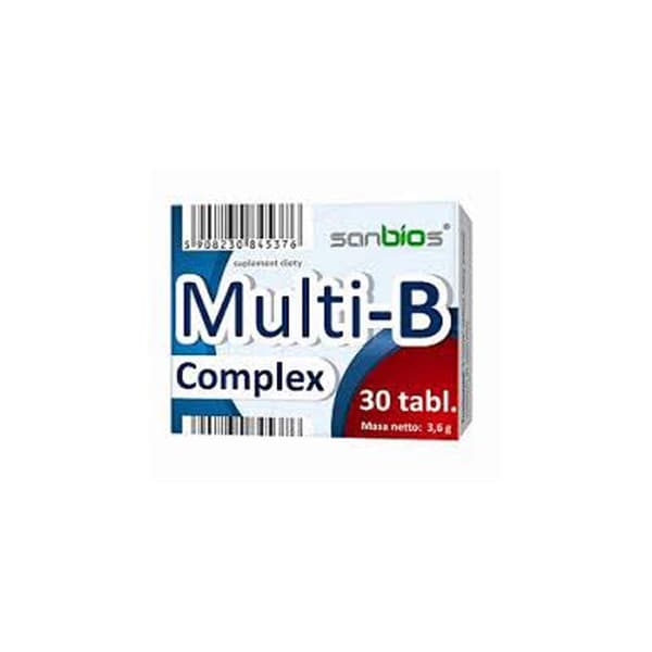 Multi-B-komplex 30 tabletter - SANBIOS