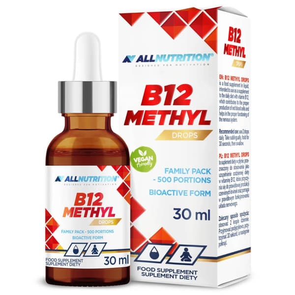 Allnutrition B12 metyldroppar 30 ml