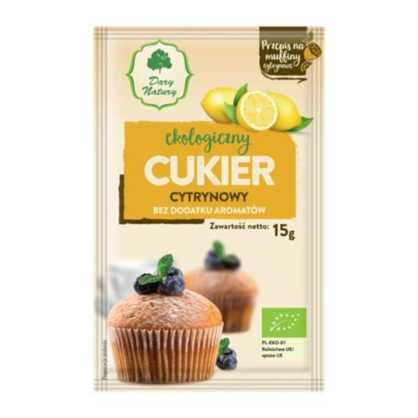 Citronsukker ØKOLOGISK 15g