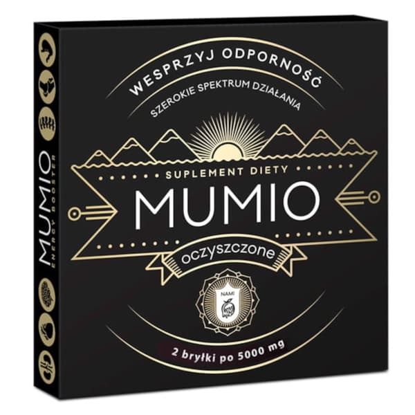 Mumio rensede 2 klumper