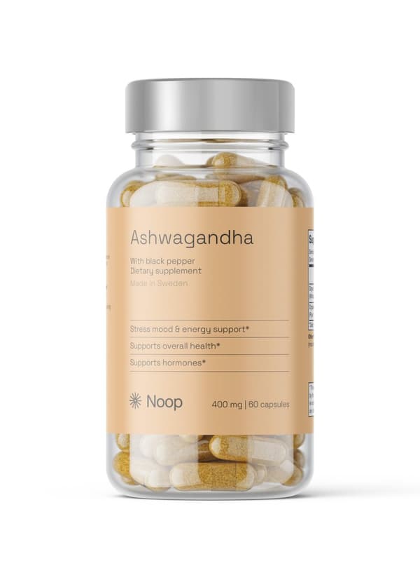 Ashwagandha, Indisk ginseng 60 Kapslar Noop