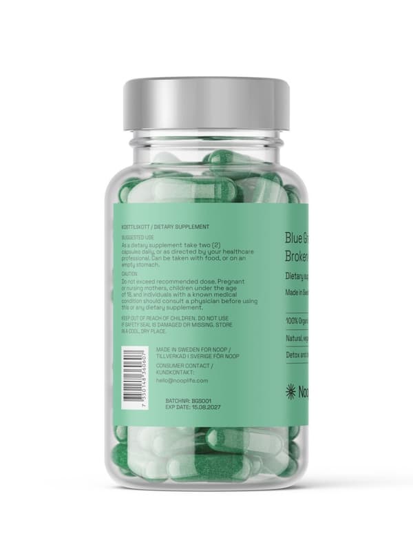 Spirulina & Chlorella, 60 Kapslar från Noop