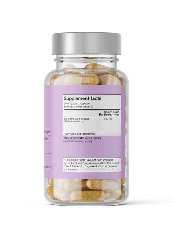 Berberine, Berberin 60 Kapslar från Noop
