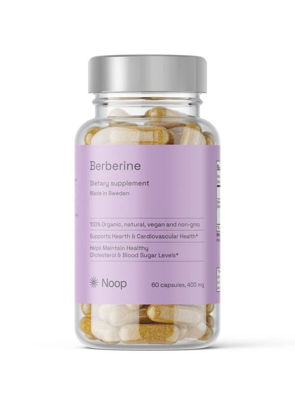 Berberine, Berberin 60 Kapslar från Noop