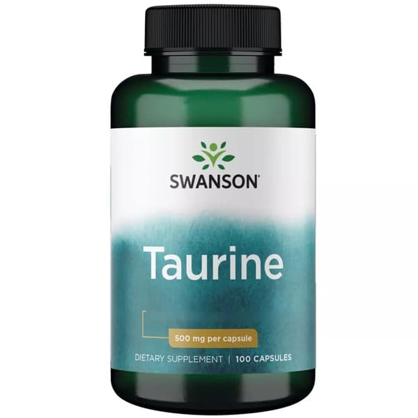 Taurine 500 mg, 100 Kapslar Swanson