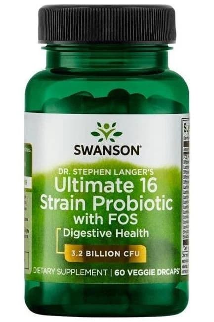 Dr. Stephen Langer's Ultimate 16 Strain Probiotic – 60 kapslar Swanson