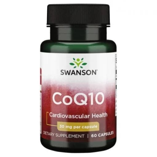 Coq10 30 mg 60 Kapslar Swanson