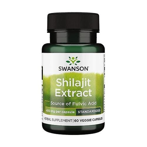 Shilajit Extract, 400 mg, 60 Kapslar Swanson