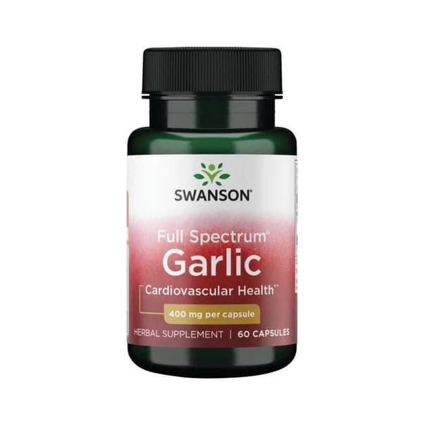 Vitlök, Vitlökskapslar, Garlic 60 Kapslar Swanson