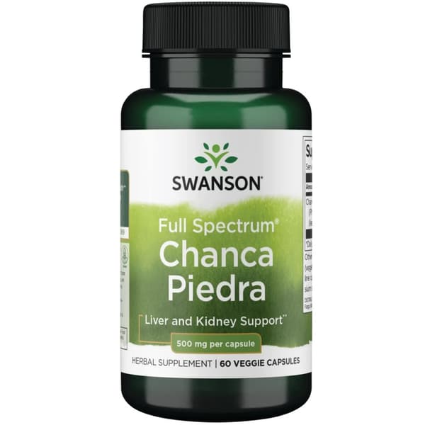 Chanca Piedra 500 mg 60 kapslar Swanson